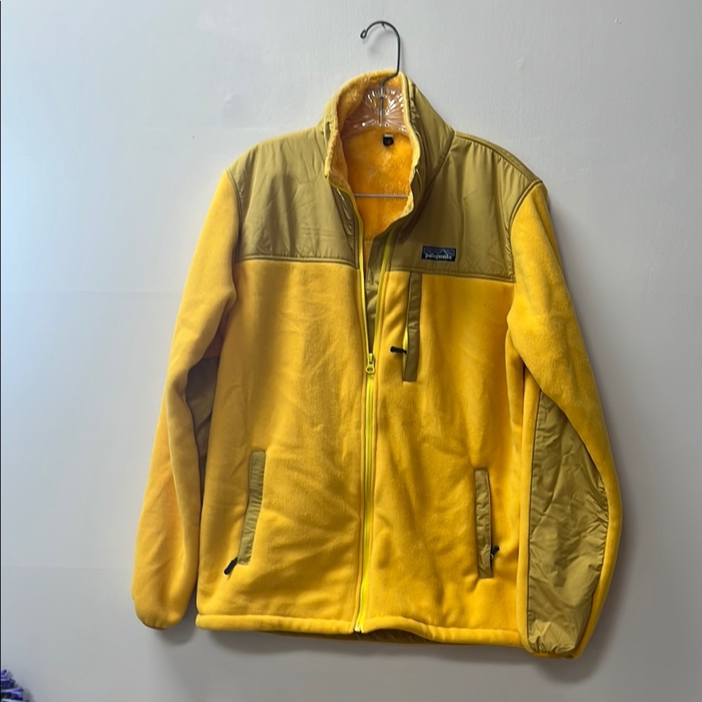 Patagonia Yellow Fleece Jacket